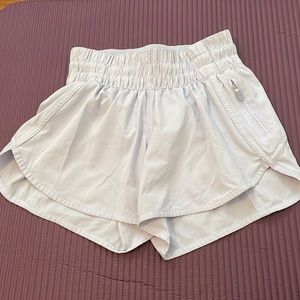 Lululemon Low Rise Track Short 3 inch in Pastel Blue